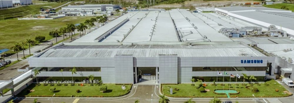 Samsung electronics factory in Brazil